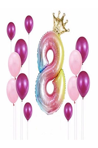 DÜVENCİ TİCARET Birthday Balloon Sets