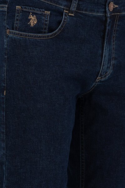 U.S. Polo Assn. U.s. Polo Erkek Strainght Fit Denim Pantolon Letta-k 023 Koyu Mavi G081sz080.000.1602295