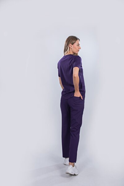 monotıp Soft Likralı Cerrahi Takım Forma,unısex,takma Kol Lacivert