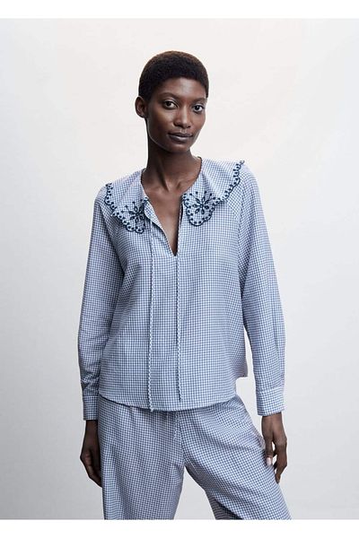 MANGO Woman Pyjama-Oberteil –