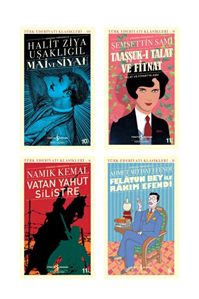 TÜRKİYE İŞ BANKASI KÜLTÜR YAYINLARI Mai Ve Siyah + Taaşşuk-ı Talat Ve Fitnat ...