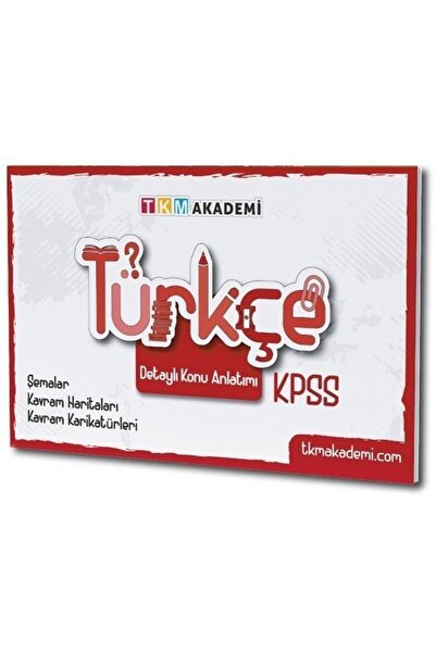 TKM Akademi Kpss Türkçe Konu Anlatımı