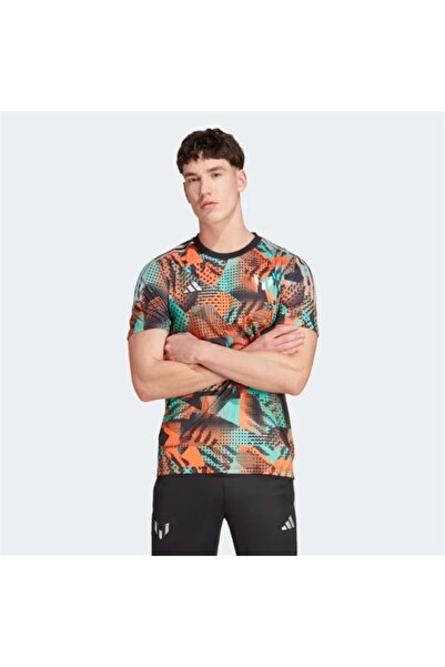 adidas Messi Graphic Training Erkek Futbol Antrenman Forması Ic7605