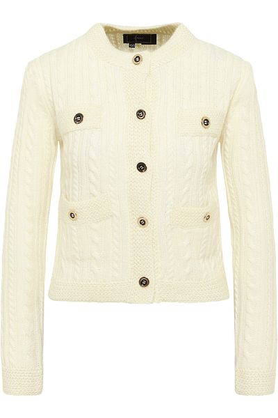 Faina Strickjacke - Ecru - Regular Fit