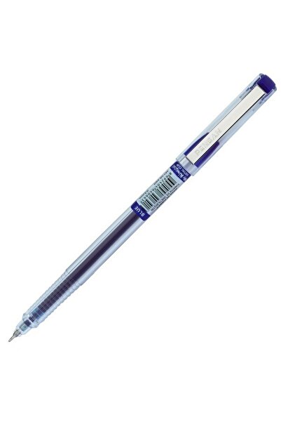 Pensan Gel Pen 05 My-King Metal Clip Blue 6405 - (12 Pieces)