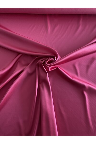 Pinuts Țesătură din satin lycra strălucitor roz
