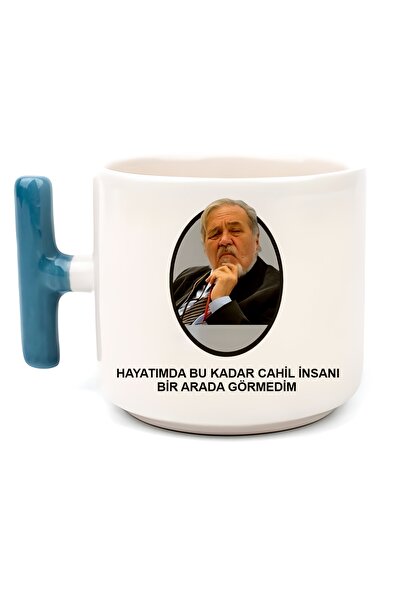 GünayStore كوب لاتيه وإسبريسو مصنوع يدويًا بمقبض T مطبوع لم يسبق لي أن رأيت ه...