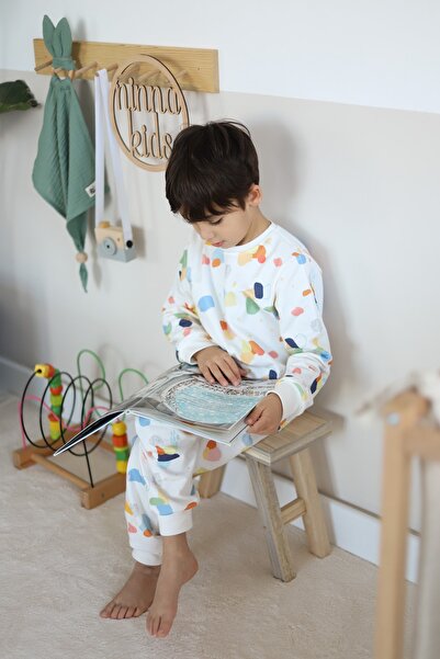 Ninna Kids Bebek & Çocuk Pijama Takımı 0.5 Tog - Dreamy Points