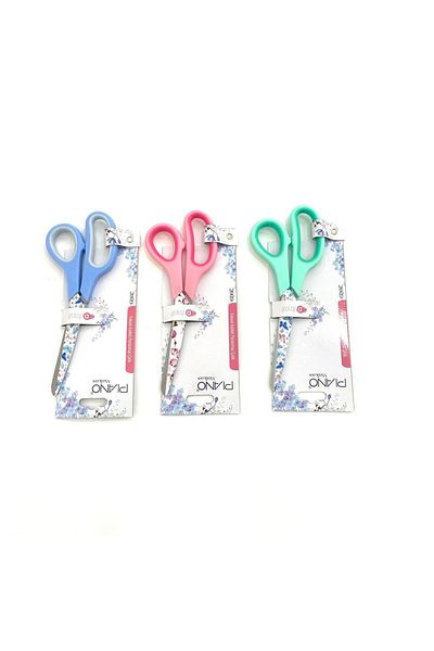 Timon Piano Patterned Office Scissors 20 Cm (1 Piece)