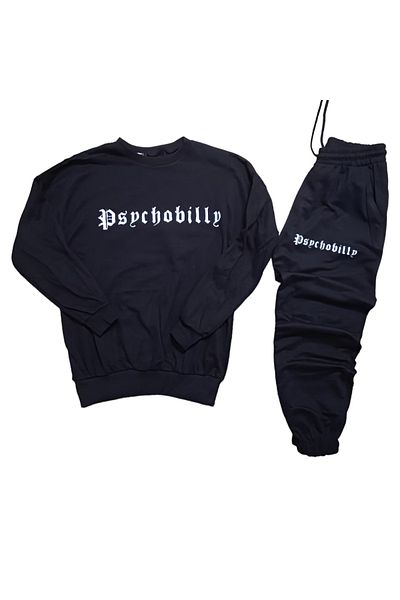 bugysprings Unisex φούτερ και φούτερ με μαύρη κουκούλα - Σετ 2 τεμαχίων