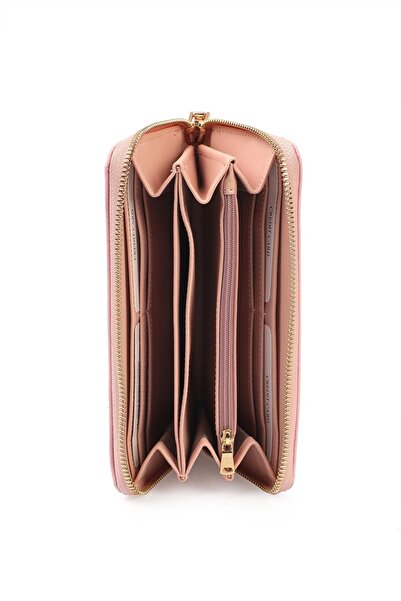 Ysmn Multi-Compartment Women's Wallet & Card Holder with Plenty of Eyelets and Zipper Yc100004srl