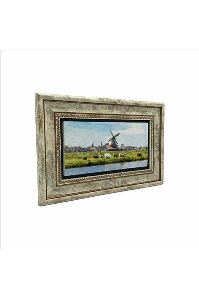 BAKSEPETE Netherlands Printed Natural Stone Painting 20Cmx30Cm Drg-020