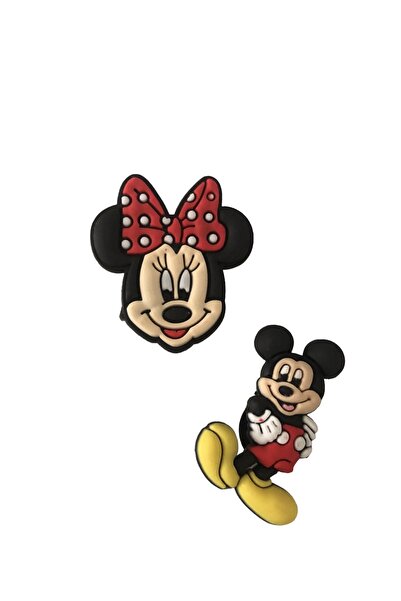 Crocs Cutyshoes Jibbitz Disney Usa Aksesuar Terlik Süsü 2'li Set By Galeria