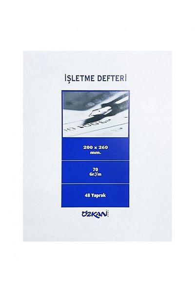 ÖZKAN Caiet de afaceri numerotat 48 de coli