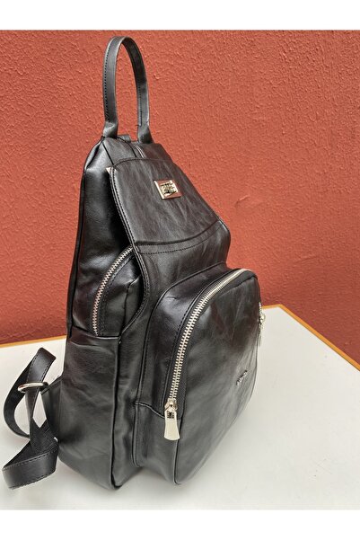 HNB ÇANTA Women's Black Backpack Kennz0001