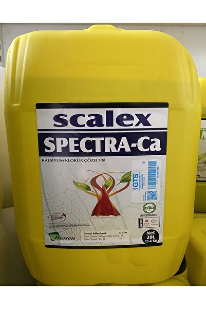 BİOSEN Scalex Spectra Ca ( Kalsiyum Klorür Çözeltisi)-20 lt