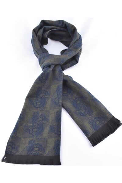 Firstmen 2023-11 Fm قميص منقوش ذو وجهين/كاكي