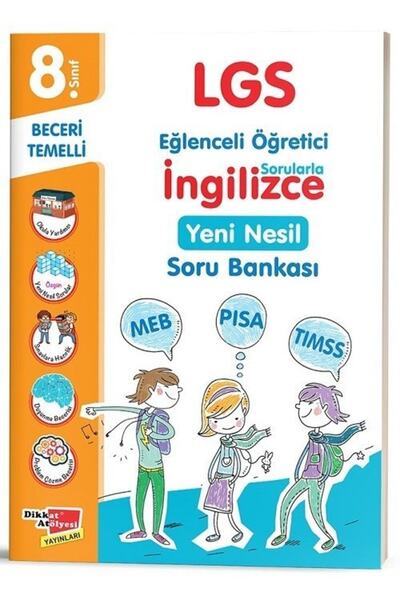 Dikkat Atölyesi Yayınları Dikkat Atölyesi 8. Sınıf Lgs Ingilizce Beceri Temelli Soru Bankası