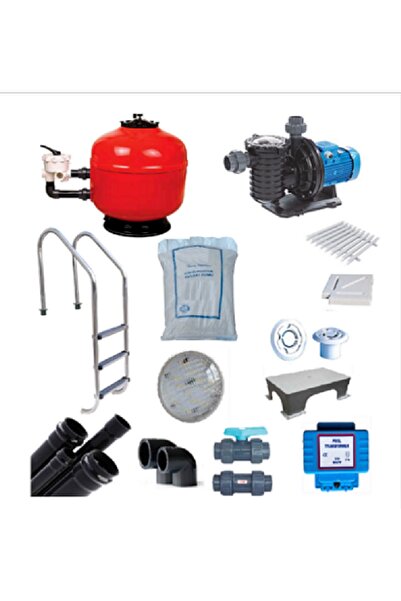 Atlaspool Atlas Pool 50 M3 Havuz Yapım Malzemeleri Seti Taşmalı
