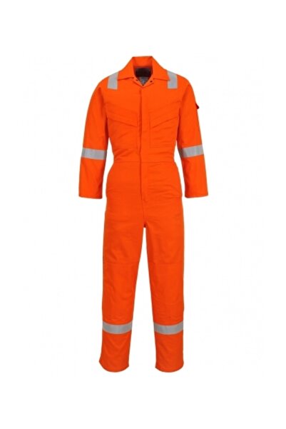 PORTWEST ملابس رجالية برتقالية خفيفة الوزن مضادة للكهرباء الساكنة