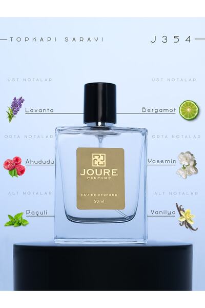 JOURE PERFUME J354 - Tatlı Kahve Vanilya Kokusu 50ml Edp Kalıcı Erkek Parfüm