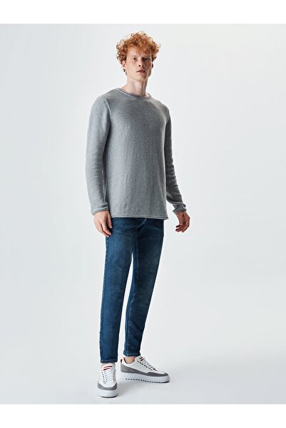 Ltb Long Sleeve Gray Sweatshirt