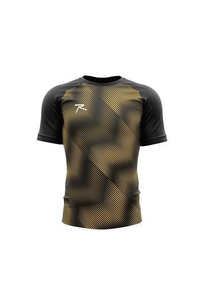 raru Tricou pentru bărbați Nıtor Galben