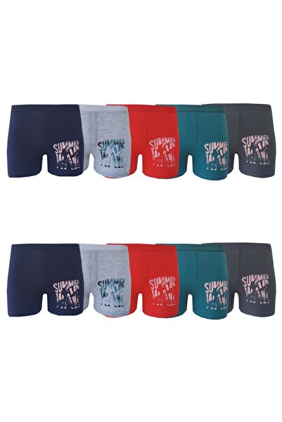 Hepsine Rakip 10-пачка хлопчачих боксерів з бавовни, кольорові, м'які, зручні...