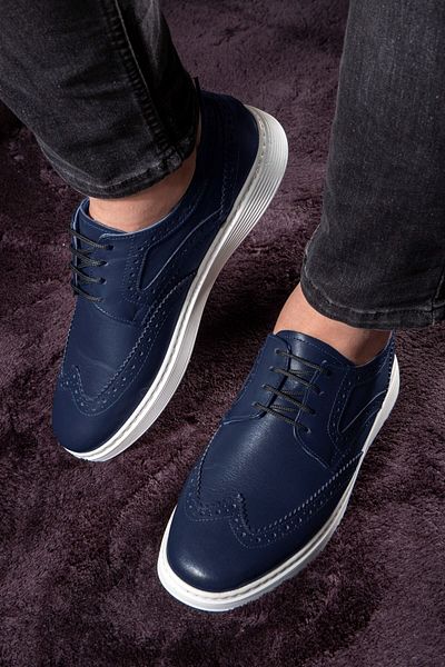 Ducavelli Nachtschuhe aus echtem Leder für Herren, Freizeitschuhe für den Sommer, leichte Schuhe, Schnürschuhe aus Leder