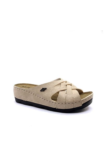 ARYAN 37-449 Rr Wedge Heeled Women's Slippers