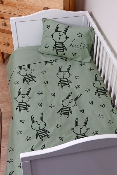 Tuğba Kuğu Linen Duvet Cover Set - Single (160x220)