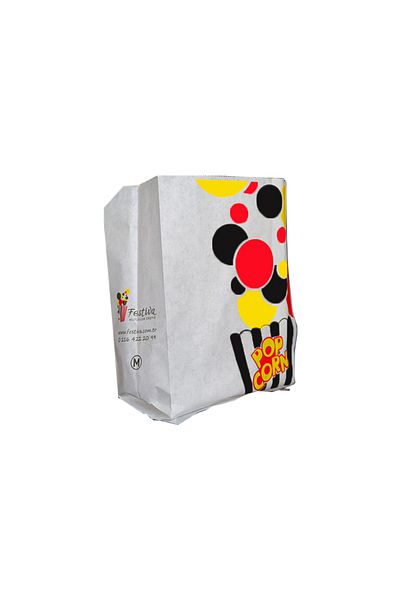 Festiva Popcorn Paper Bag 250 Pieces - Medium Size