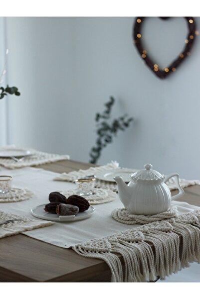 My Royal Macromes Makrome Nihale, Tencere-tava-çaydanlık Altlığı Yanmaz Yapışmaz