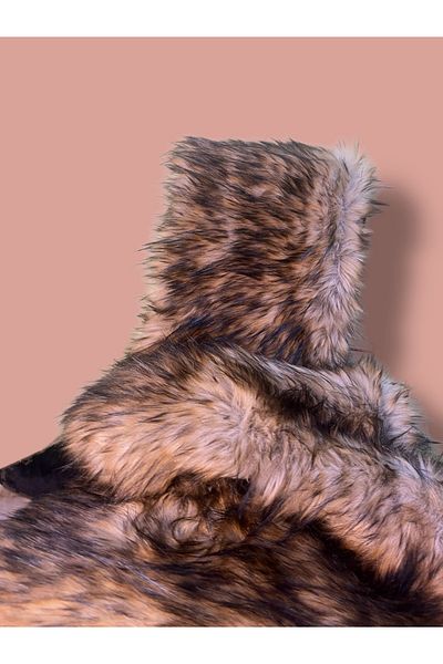 PLUSH STUDIO Zp Imported Weasel Pattern, 1500 Gr Highend βελούδινο ύφασμα υψηλής ποιότητας 50x150 cm Υφάσματα σπιτιού