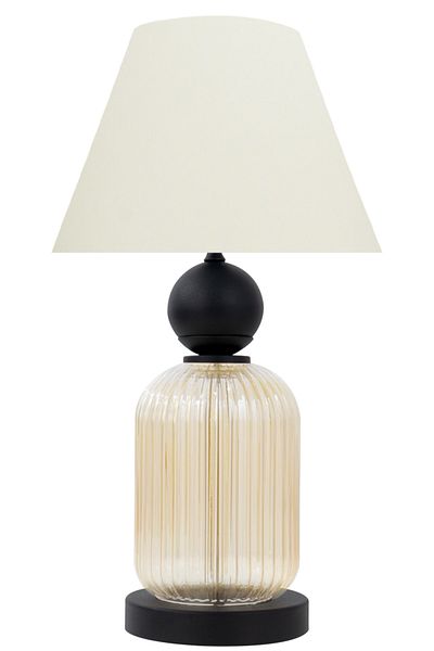 MINIMAL ETICARET VE BILGI TEKNOLOJILERI Lotus Gold Contrast Glass Cone Lampshade