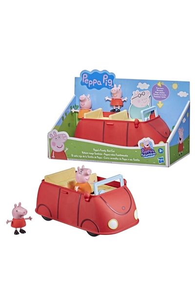 Peppa Pig سيارة العائلة الحمراء هاسبرو
