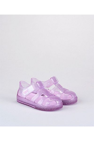 IGOR S10265 Star Glitter Girls Sandals Purple
