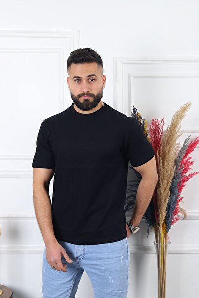 Erkek Jakarlı Süprem T-shirt
