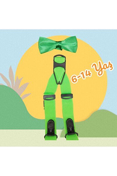 Trenderrs Комплект підтяжок і метеликів для хлопчиків, 2 шт., 6–14 років