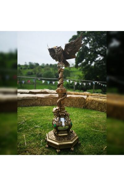 TuransoyCraft Dumbledore'un Hogwarts'taki Baykuş Kürsüsü Harry Potter (150 Cm Boyunda)