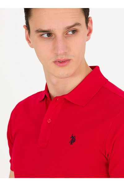 U.S. Polo Assn. Polo T-shir, Xs, Red