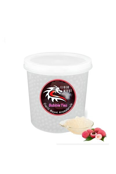 Ejder Ateşi Liçi Aromalı Bubble Tea Incileri 1000 gr Popping Boba Bubble Tea Tapyoka Incileri Boba.