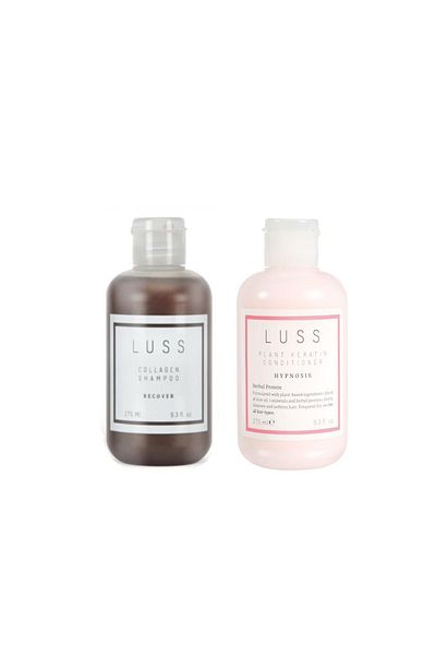 LUSS Collagen Shampoo - Anti-Spill and Plant Keratin Conditioner Set of 2