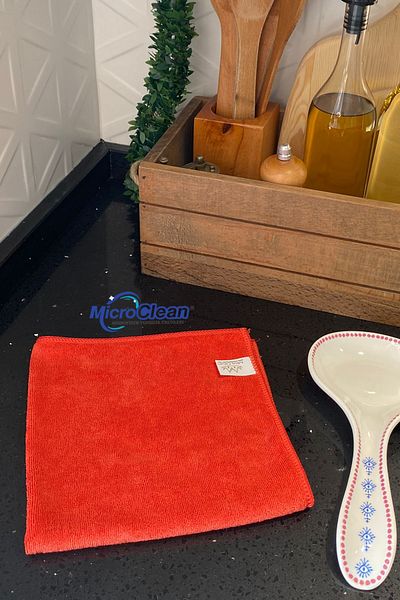 Micro Clean Missclean Special Series - Red 40X40 cm Microfiber General Cleaning Cloth (3 Pieces)
