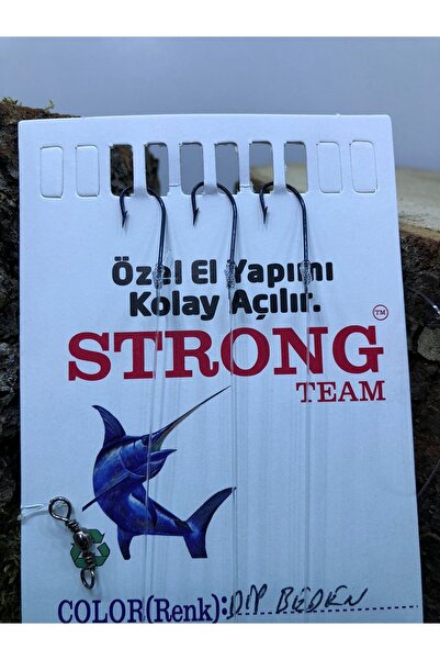 Strong Team Siyah Üçlü Deniz Dip Takımı   Uzun Pala  1522-Serisi