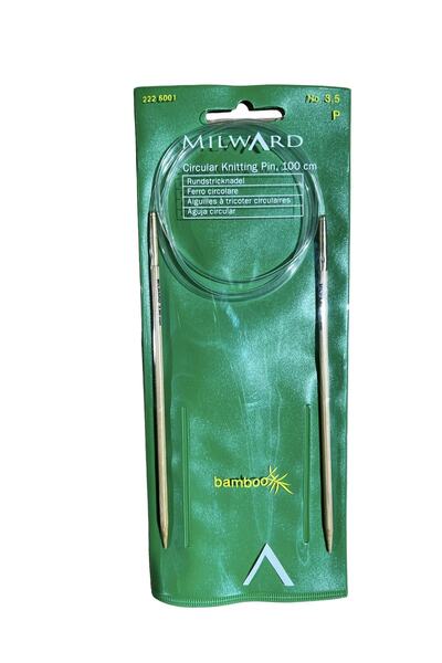 Milward Bamboo Misinalı Şiş 100 Cm No: 3,5