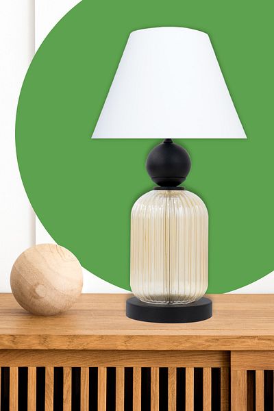 MINIMAL ETICARET VE BILGI TEKNOLOJILERI Lotus Gold Contrast Glass Cone Lampshade