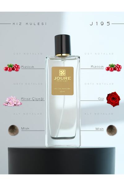 JOURE PERFUME J195 - Floral Meyveli Ferah Kokulu 50ml Kalıcı Edp Kadın Parfüm