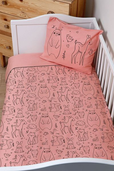 Tuğba Kuğu Linen Duvet Cover Set - Single (160x220)