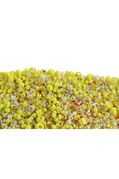 Prestij Boncuk Miyuki perle u žutim tonovima